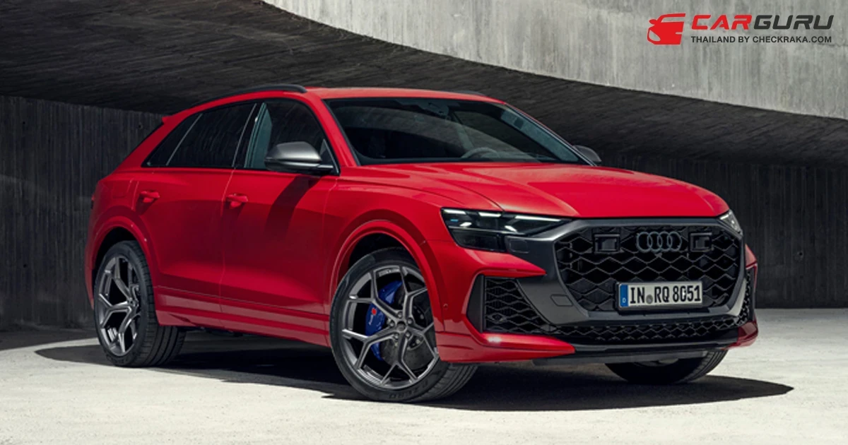 Audi RS Q8 quattro performance ยนตรกรรมเอสยูวีพลังแรงรุ่นเรือธงแห่งตระกูล RS สืบทอด DNA จากสนามแข่งสู่ท้องถนน ด้วยราคา 13.59 ล้านบาท Audi RS Q8 quattro performance ยนตรกรรมเอสยูวีพลังแรงรุ่นเรือธงแห่งตระกูล RS สืบทอด DNA จากสนามแข่งสู่ท้องถนน ด้วยราคา 13.59 ล้านบาท