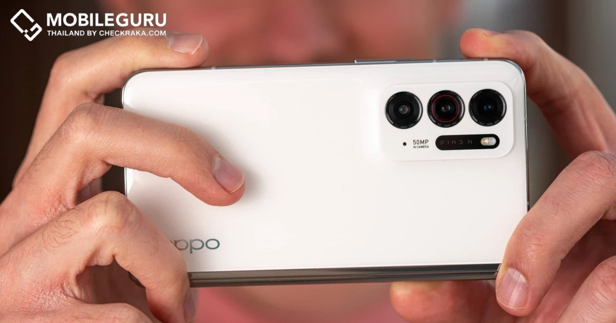 แกะกล่อง OPPO Find N สมาร์ทโฟนหน้าจอพับได้รุ่นแรกของออปโป้ ผลทดสอบน่าประทับใจในการใช้งาน ซ่อนรอยพับอย่างแนบเนียน กล้องคุณภาพเยี่ยม แต่ไม่รองรับมาตรฐานกันน้ำและฝุ่น!