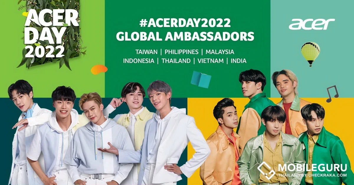 Acer Day 2022 แคมเปญประจำปีระดับภูมิภาคเอเชียแปซิฟิก ‘ย้ำ’ ความมุ่งมั่นเพื่อความยั่งยืนภายใต้ธีม ‘Make Your Green Mark’ ร่วมสร้างกรีนมาร์คกับ 18 ตัวแทน Acer Day Ambassadors จากทั่วภูมิภาค
