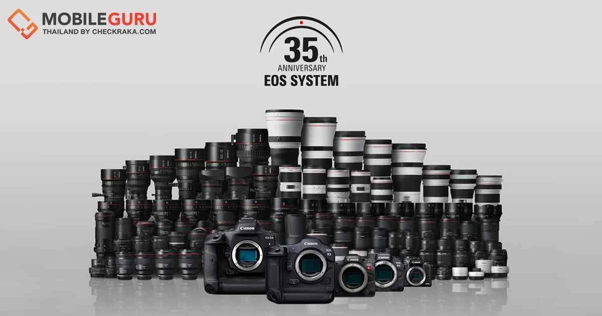 แคนนอน ฉลองครบรอบ 35 ปี Canon EOS System เปิดตัวเลนส์ไพร์มซูเปอร์เทเลโฟโต้เกรดโปรฯ สำหรับเมาท์ RF น้ำหนักเบาลง และถ่ายระยะไกลดีขึ้น