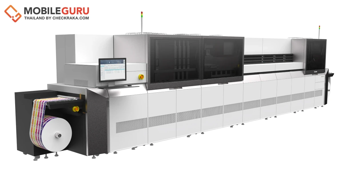 แคนนอน ขยายไลน์อัปเครื่องพิมพ์ระดับอุตสาหกรรม รุกตลาดบรรจุภัณฑ์อาหารและธุรกิจโรงพิมพ์เชิงพาณิชย์ระดับสูง