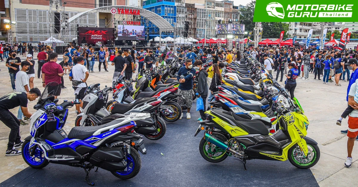 Yamaha จัด YAMAHA MAX Series Custom Battle 2023 งานประกวดรถแต่งชิงรางวัลกว่า 1.7 ล้านบาท