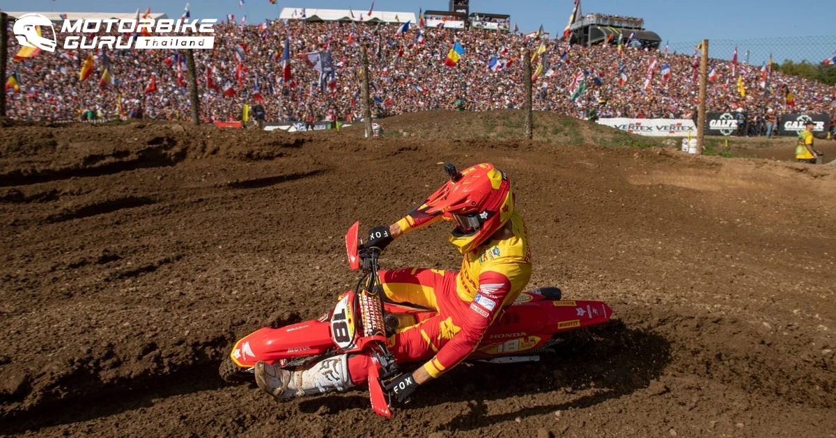 Honda คว้าชัยปิดฤดูกาล MXGP 2023 ควบโพเดียมคะแนนรวม Motocross of Nations ที่ฝรั่งเศส