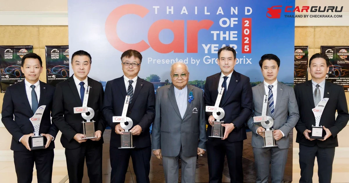 Mazda คว้า 6 รางวัลรถยนต์ยอดเยี่ยมแห่งปี 2568 ตอกย้ำความสำเร็จในการพัฒนาเทคโนโลยียานยนต์เพื่อลูกค้าทุกคน