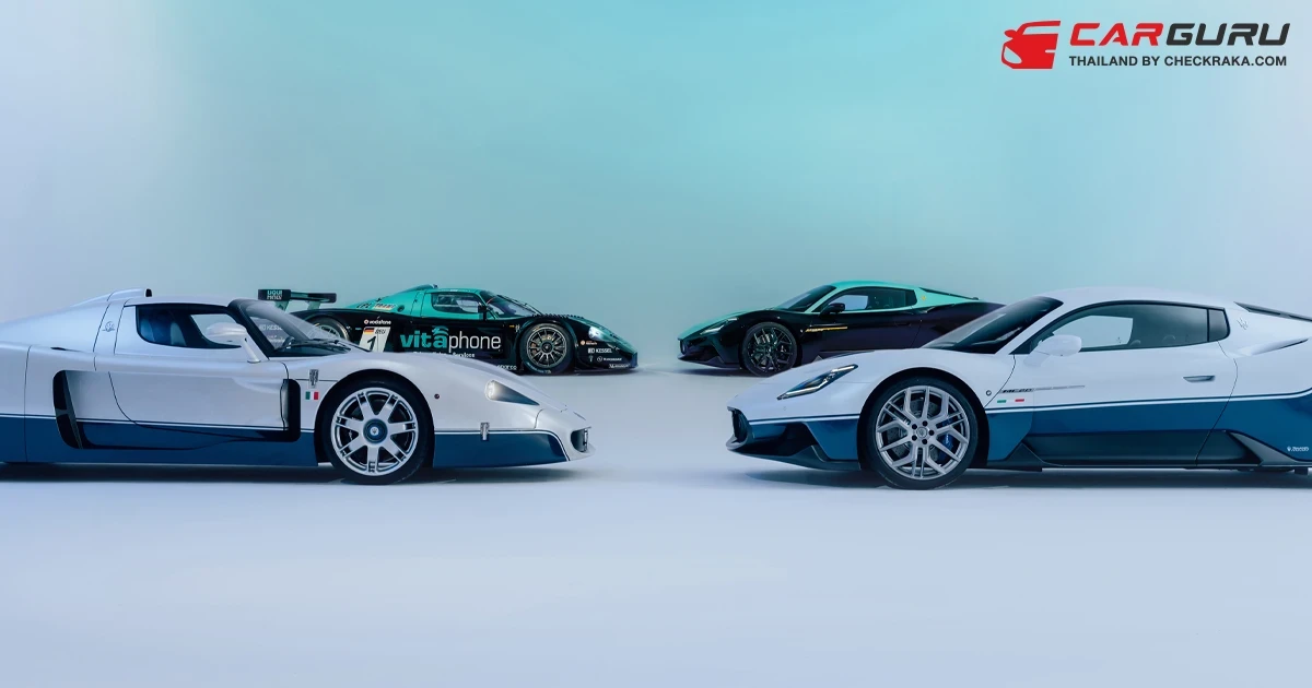 Maserati ส่ง MC20 ICONA และ MC20 LEGGENDA สองรุ่นพิเศษฉลองครบ 20 ปี ของยนตรกรรมอมตะ MC12