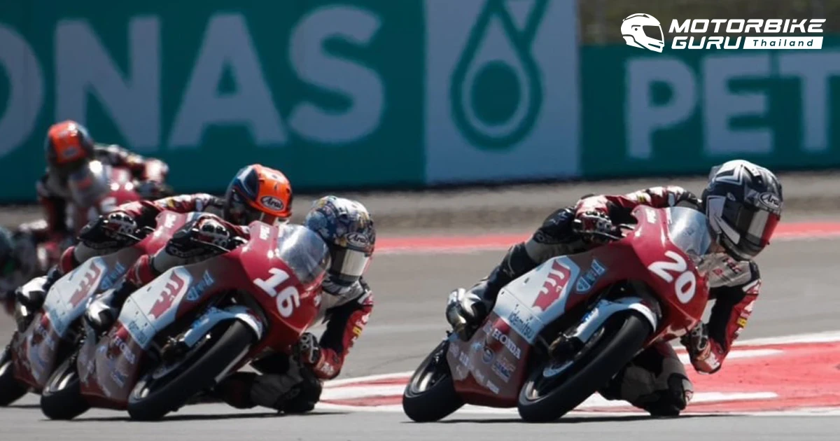 ข้าวกล้อง-จักรีภัทร และ จิมมี่-บูรพา ดาวรุ่งจาก Honda สร้างผลงานต่อเนื่อง Asia Talent Cup ที่ มันดาลิกา อินโดนีเซีย