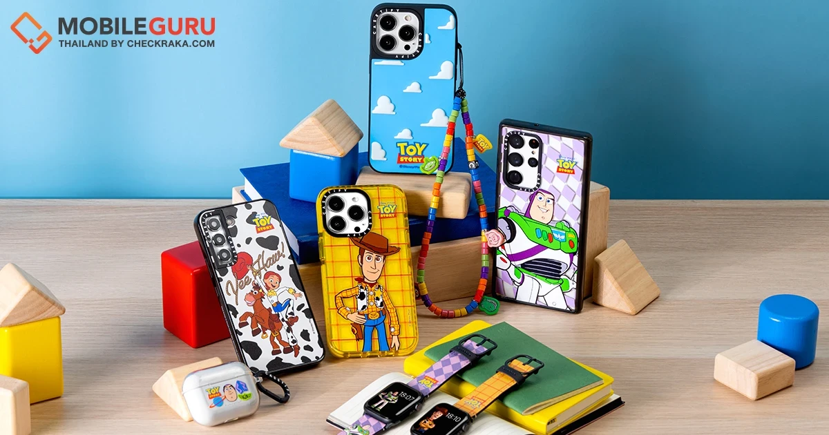 CASETiFY เปิดตัวคอลเลกชันใหม่ธีม "Toy Story" ภาพยนตร์การ์ตูนแอนิเมชันสุดฮิตระดับโลกของ Disney Pixar