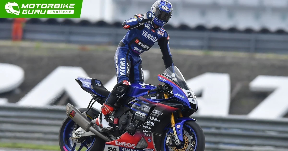 แสตมป์ อภิวัฒน์ นักบิดไทยหนึ่งเดียวที่คว้าชัยใน ARRC 2022 สนามที่ 1