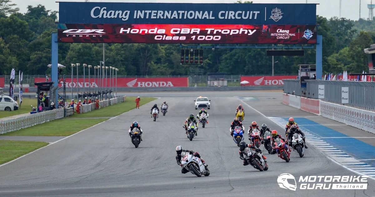 Honda ระเบิดความมันส์ให้สาวก CBR1000RR-R ในศึก CBR Trophy 2023