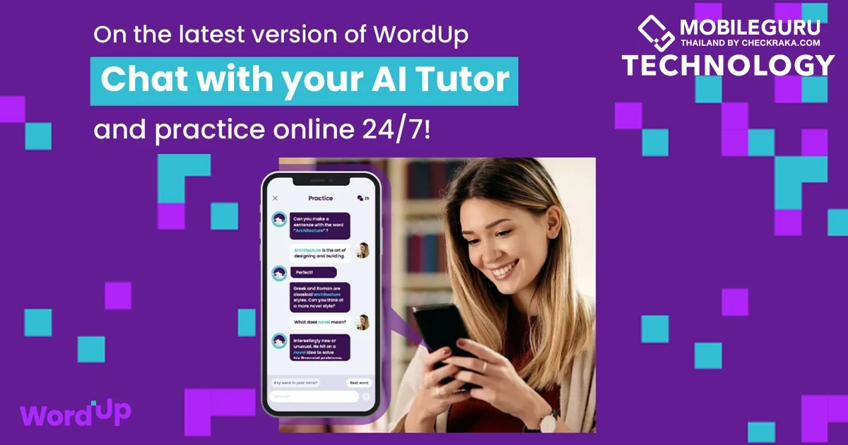 WordUp แอปฝึกภาษาอังกฤษกับ AI ขอแนะนำ "Fantasy Chat" ฟีเจอร์ใหม่ที่ช่วยให้การสนทนาภาษาอังกฤษเป็นเรื่องสนุก