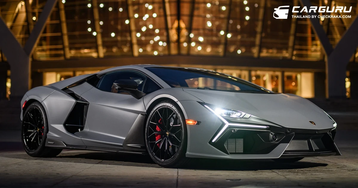 Lamborghini Revuelto รถซูเปอร์สปอร์ตปลั๊กอินไฮบริด (HPEV) สมรรถนะสูงรุ่นแรกของแบรนด์ ในโอกาสเฉลิมฉลองครบรอบ 60 ปี