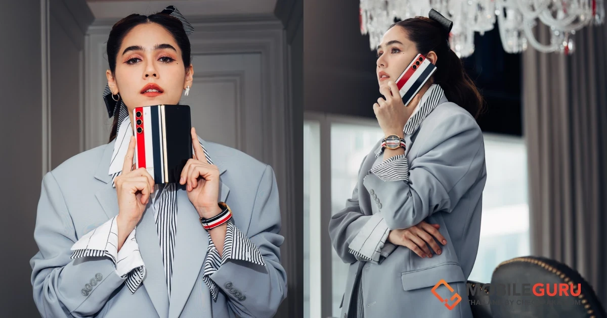 วินาทีนี้ต้องพับให้ตะโกน อวดชาวโลกว่าสายแฟ สมาร์ทโฟนคอลเลคชันพิเศษ Galaxy Z Fold5 Thom Browne Edition เปิดขายแล้ววันนี้
