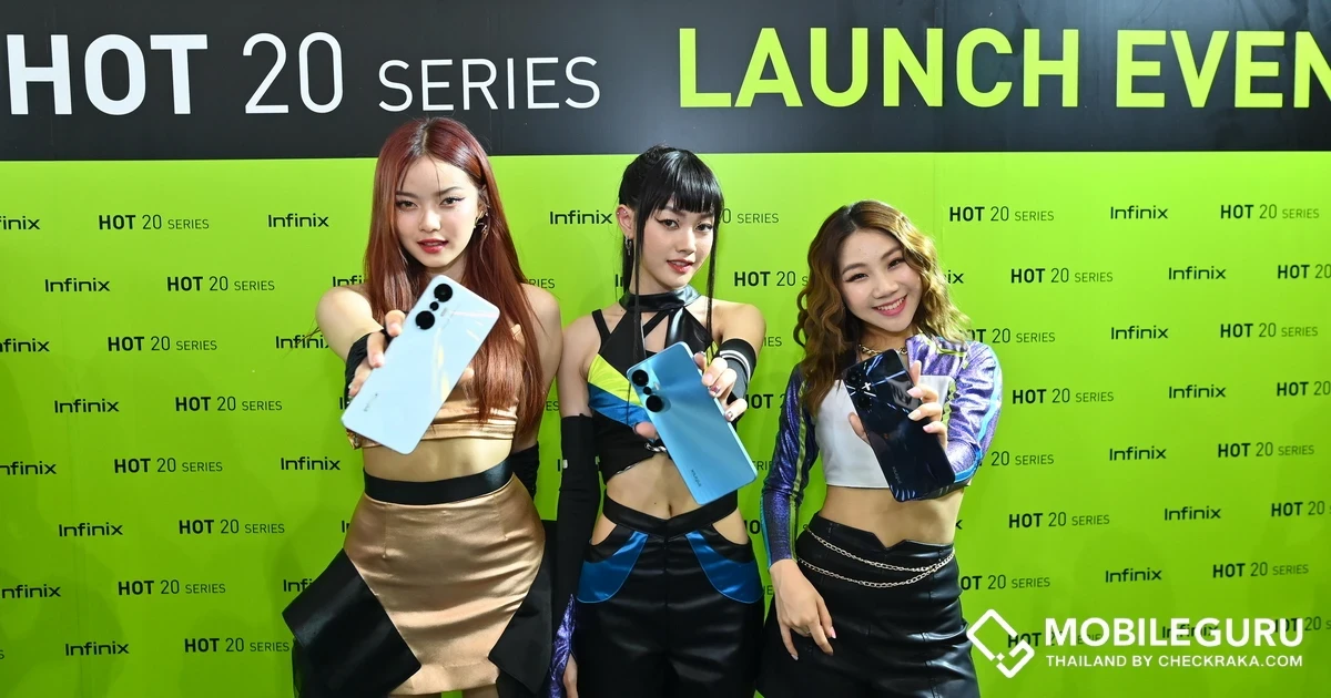 Infinix HOT 20 Series หน้าจอ 120Hz ชิปเซ็ต Helio G96 พร้อมจำหน่าย 7 ตุลาคม 65 ในราคาสุดพิเศษ 5,190 บาท พร้อมคว้าวง ‘PiXXiE’ เป็นแบรนด์แอมบาสเดอร์ครั้งแรก!