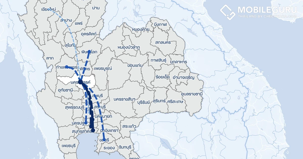 ครั้งแรกในไทย! ดีแทค-สถาปัตย์ จุฬาฯ-บุญมีแล็บ เปิดตัว Mobility Data Dashboard เครื่องมือพัฒนาด้านการท่องเที่ยว ต่อยอดงานวิจัย