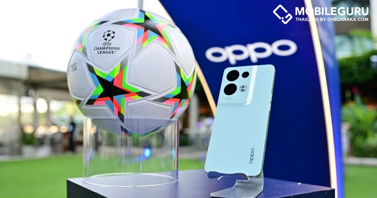 OPPO จับมือ UEFA Champions League ถ่ายพอร์ตเทรตสวยยามค่ำคืน ในงาน OPPO Reno8 Pro 5G x UCL The Portrait Night