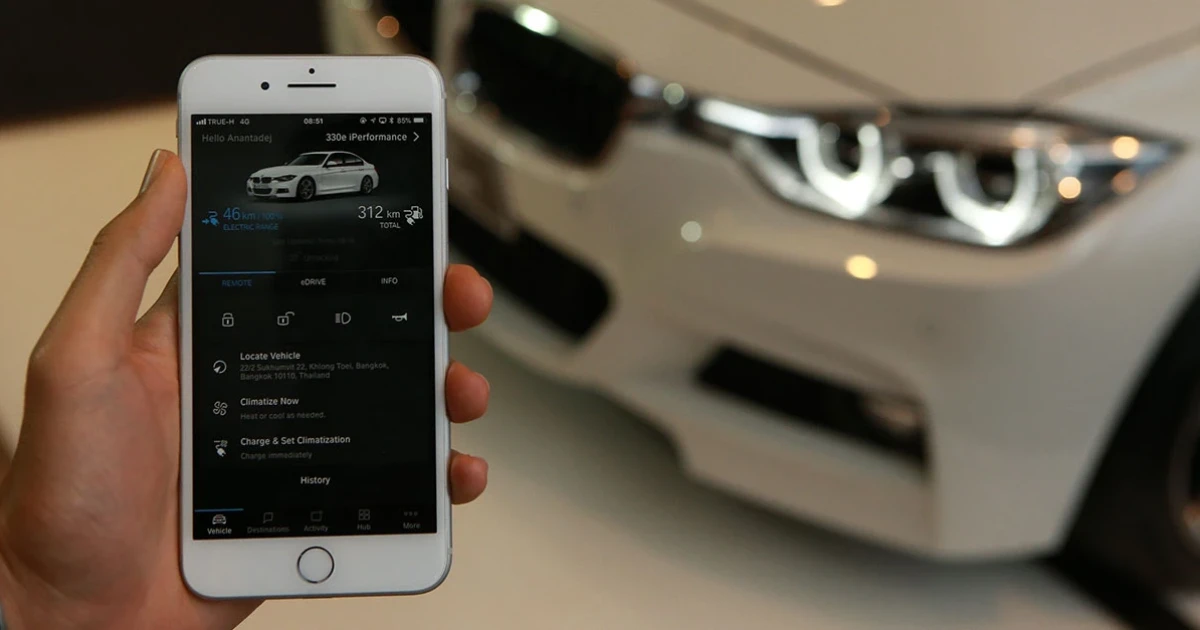 BMW ConnectedDrive แอปพลิเคชั่นใหม่ เชื่อมต่อคุณและรถเป็นหนึ่งเดียว