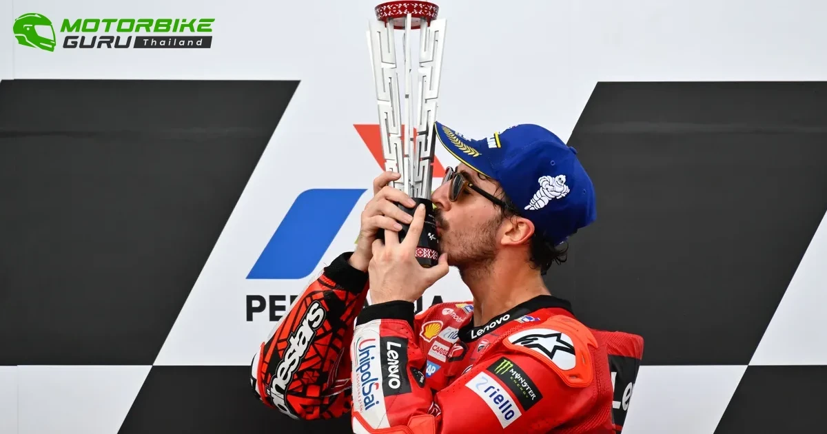 IndonesiaGP สุดพลิกผันหลัง Martin ที่ชนะ Sprint Race แต่พลาดล้มในเรซส่ง Bagnaia กลับขึ้นมานำคะแนนสะสม