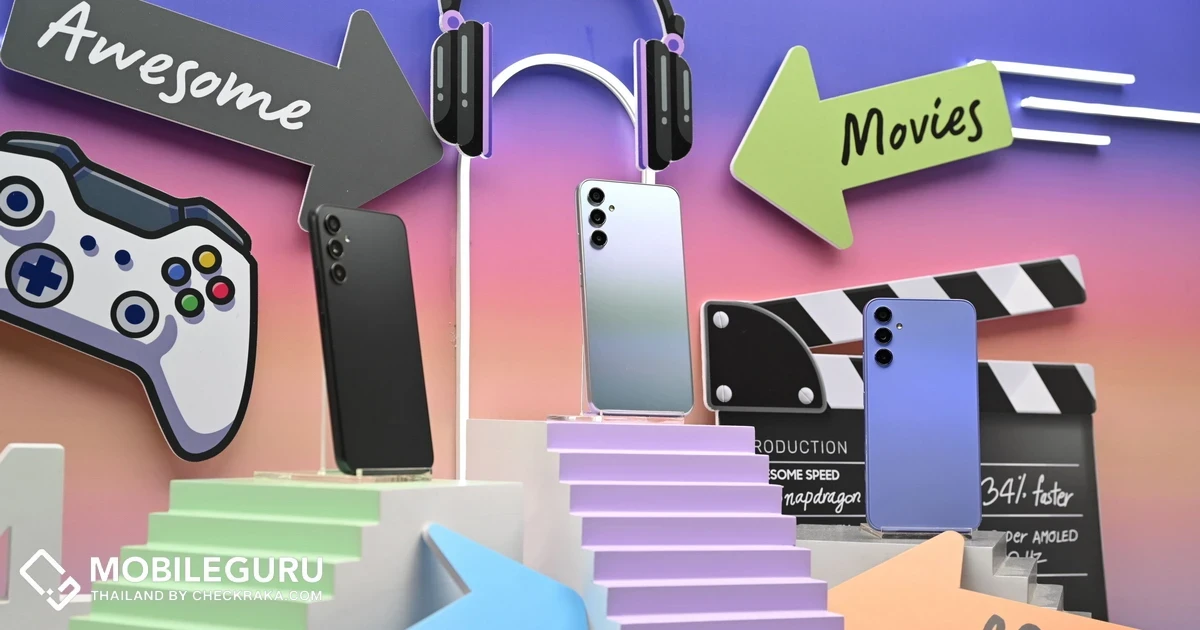 Samsung Galaxy A54 5G ราคา 13,999 บาท และ Galaxy A34 5G ราคา 11,999 บาท เปิดตัวแบบสุด AWESOME รั้งแรกกับการนำเทคโนโลยีเรือธงมาไว้ใน Galaxy A Series