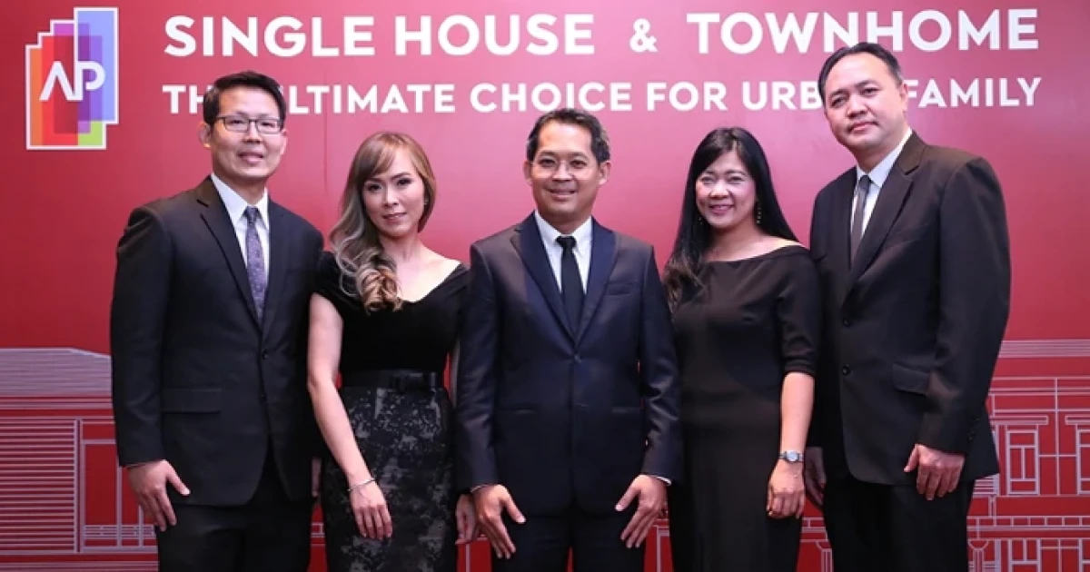 เอพี ไทยแลนด์ รุกหนักตลาดแนวราบ เปิดตัวบ้านเดี่ยวและทาวน์โฮม 15 โครงการใหม่ มูลค่า 15,000 ล้านบาท