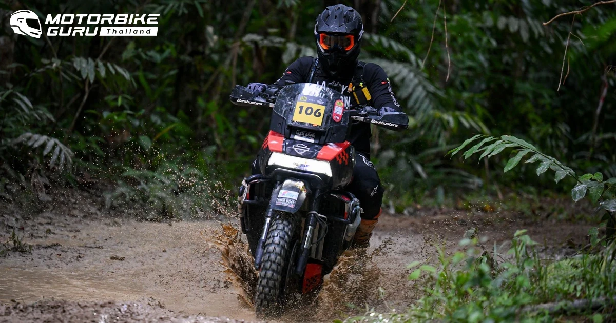 Harley-Davidson Pan America คว้าแชมป์ในการแข่งขัน Rimba Raid 2024 ในประเทศมาเลเซีย