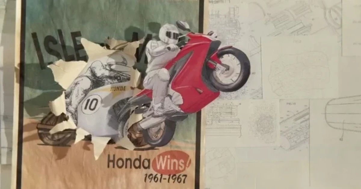 ฮอนด้า โชว์ไอเดียสุดล้ำ เสนอเรื่องราวแบบ Stop Motion ผ่านกระดาษแบบแนวๆ