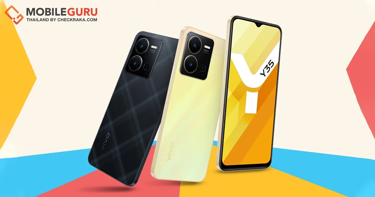 เปิดพรีออเดอร์ vivo Y35 สมาร์ตโฟนรุ่นใหม่ล่าสุด วันนี้ - 27 ตุลาคม 2565 ในราคา 8,999 บาท พร้อมรับฟรี! ของพรีเมียมมูลค่ารวมกว่า 5,898 บาท