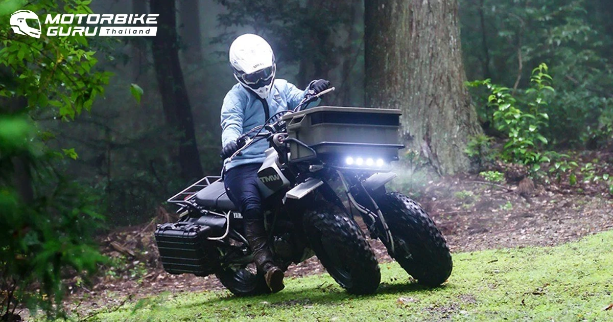 YAMAHA TMW รถจักรยานยนต์ 3 ล้อ ที่มาพร้อมเทคโนโลยีไฮบริด