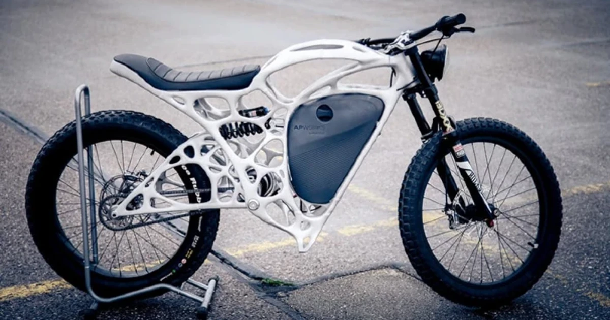 ครั้งแรกกับมอเตอร์ไซค์ 3D Printing จาก Airbus