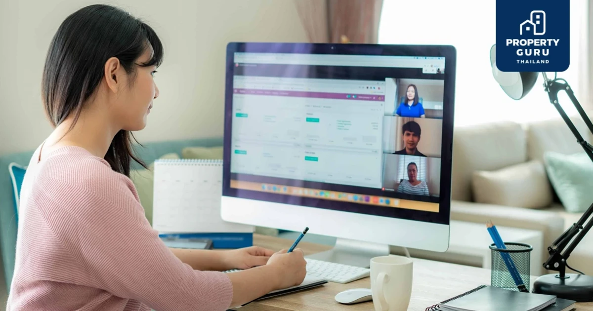 ลุมพินี วิสดอม แนะ 4 วิธีอย่างง่ายในการปรับที่อยู่อาศัยให้มีสุขภาวะที่ดีรับการทำงานที่บ้าน