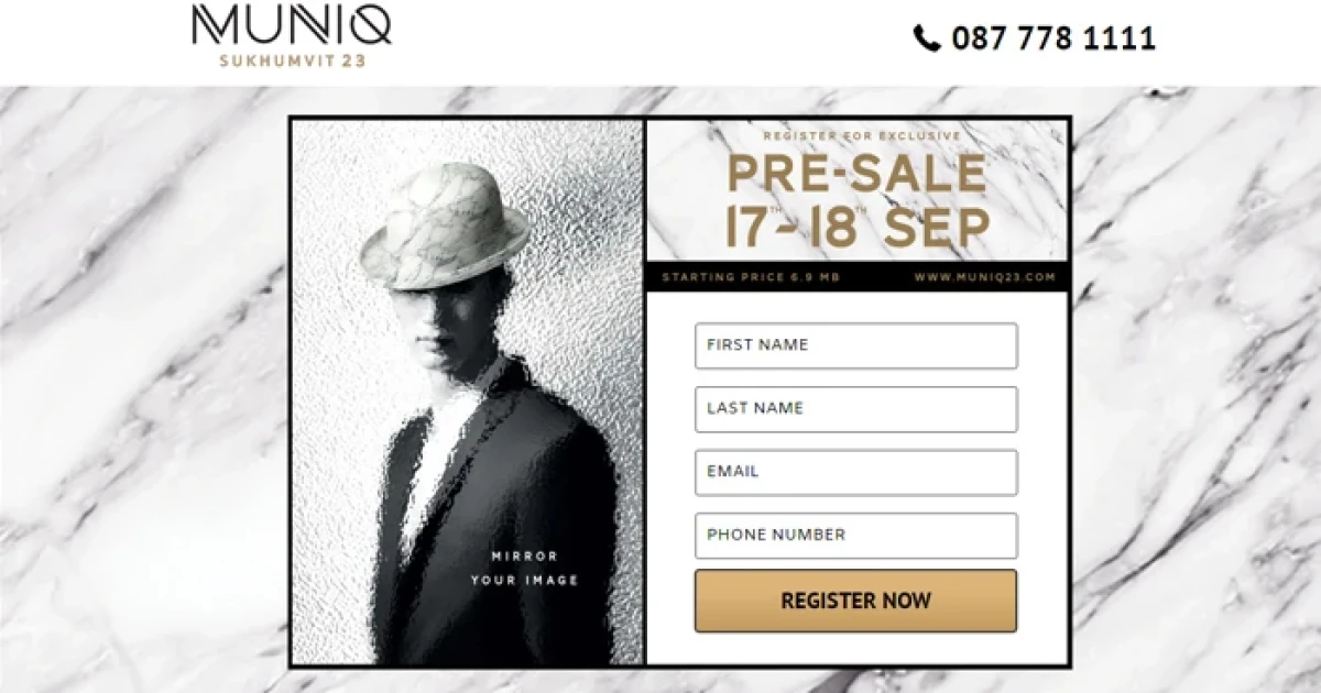 "มิวนีค สุขุมวิท 23" คอนโดใหม่จากเมเจอร์ฯ เตรียมเปิดจองวันที่ 17-18 ก.ย. 59 นี้