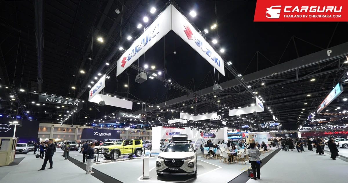 Suzuki อวดโฉม ALL NEW FRONX รถแข่งทางเรียบครั้งแรกในอาเซียน พร้อมอัดแคมเปญสุดคุ้ม และCARRY-Duca’tim ในงาน Motor Expo 2025!