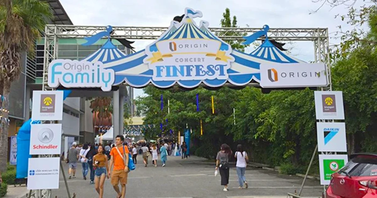 ออริจิ้น จัดงาน "Origin Concert Finfest" ดึงศิลปินแสตมป์ ลิปตา ปาล์มมี่ มอบความสุขให้กับ Origin Family