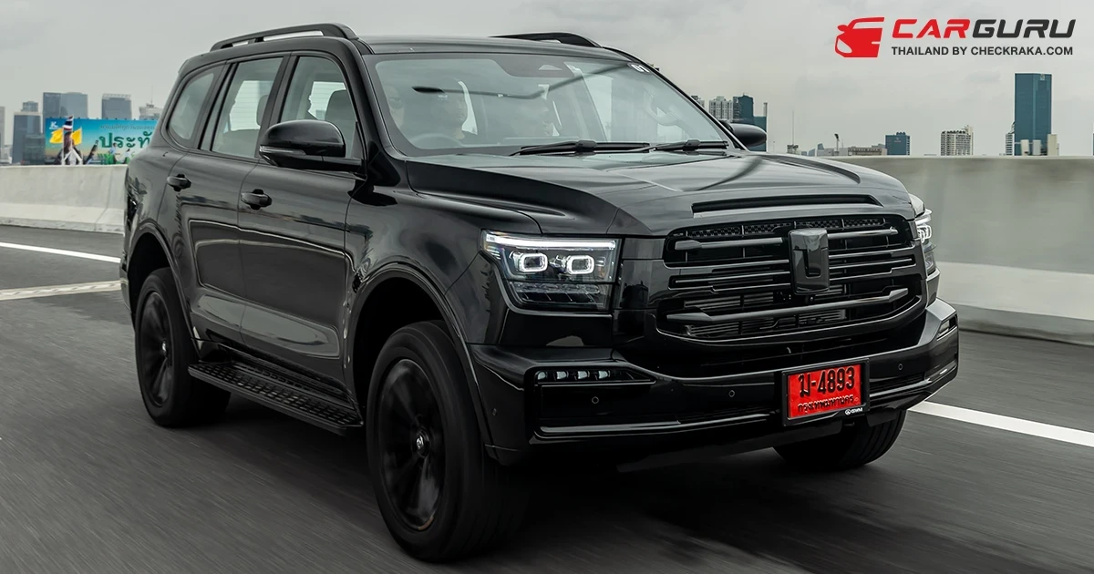 NEW GWM TANK 500 DIESEL รุ่น Black Warrior กับ Premium Design x Powerful Diesel มาตรฐานใหม่ของความพรีเมียมอันทรงพลัง