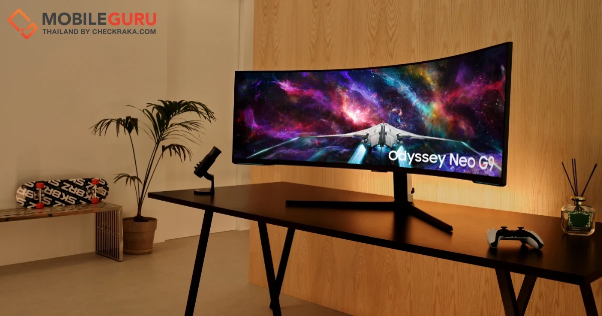 มาไทยแล้ว! Odyssey Neo G9 ขนาด 57 นิ้ว เกมมิ่งมอนิเตอร์ระดับ Dual UHD รุ่นแรกในโลก
