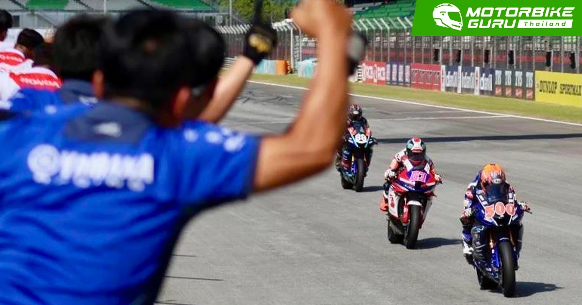 นักบิดไทยยามาฮ่า พลิกเกม ARRC คว้าโพเดียมได้ทั้ง ไอเดีย-กฤตภัทร และ ตี-อนุภาพ ที่โชว์ฟอร์มเก่ง ที่ สนามเซปัง อินเตอร์เนชั่นแนล เซอร์กิต ประเทศมาเลเซีย