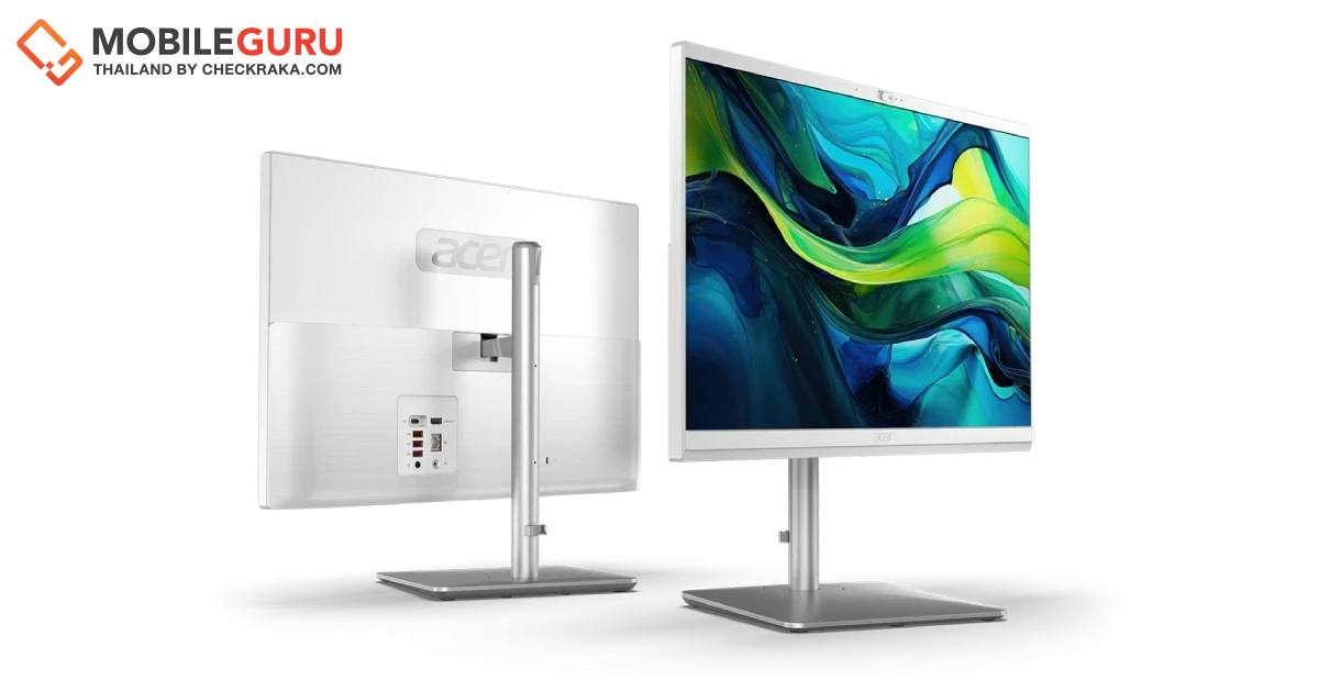 เอเซอร์เปิดตัว Aspire C Series AI All-in-One เครื่องแรกจาก Acer มาพร้อมโปรเซสเซอร์ Intel Core Ultra