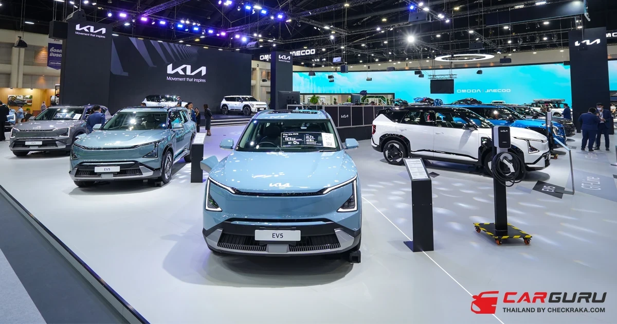 KIA ฉลองครบรอบ 80 ปี นำ The Kia EV5 GT-Line AWD และ Carnival EX รวมรุ่นอื่น ๆ ที่มาพร้อมโปรโมชันมากมายในงาน Motor Expo 2024