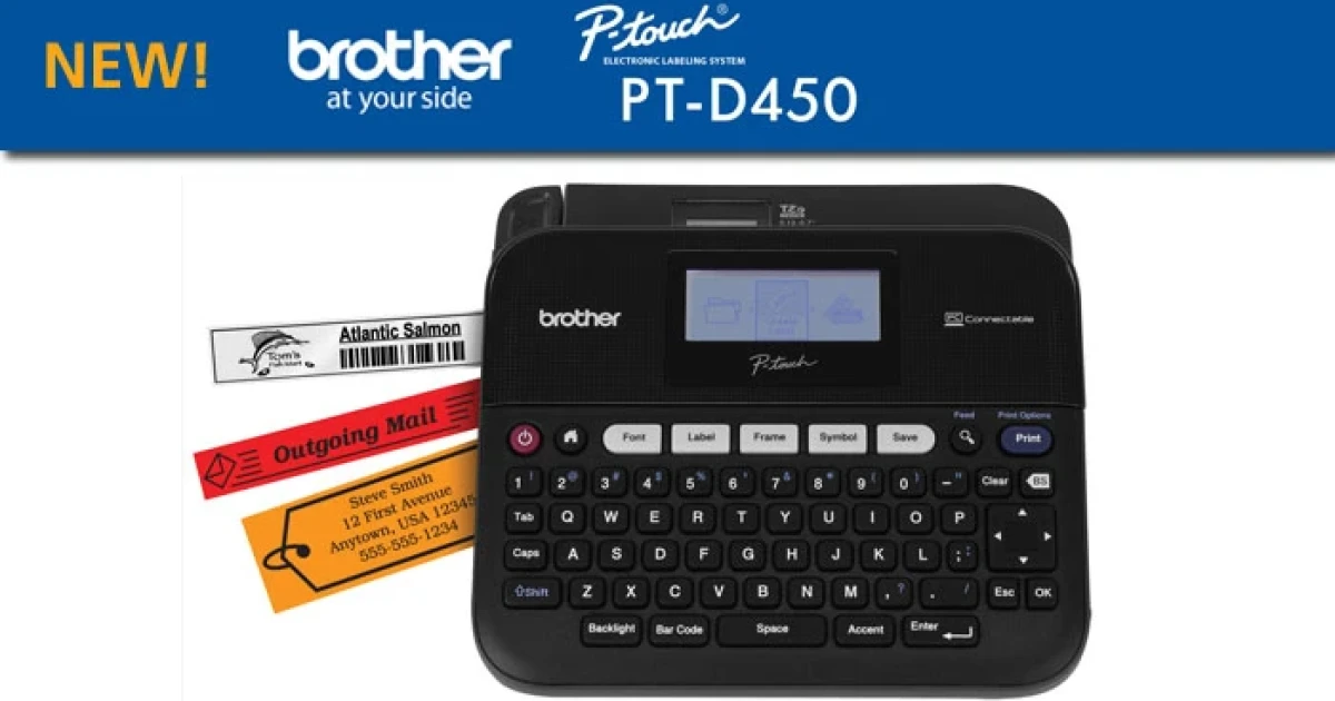 บราเดอร์ แนะนำเครื่องพิมพ์ฉลากแบบพกพา 'พีทัช รุ่น PT-D450' บราเดอร์ แนะนำเครื่องพิมพ์ฉลากแบบพกพา 'พีทัช รุ่น PT-D450'