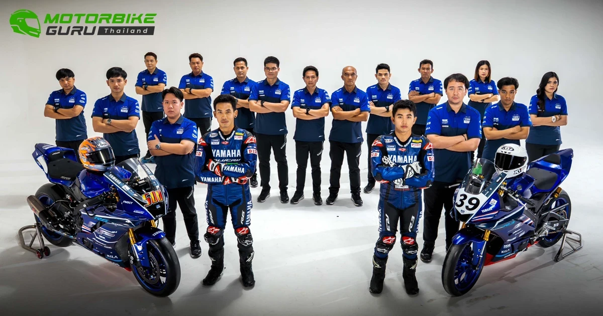 ยามาฮ่า ไทยแลนด์ เรซซิ่งทีม จัดทัพ BLU CRU Gen ไล่ล่าแชมป์สมัยที่ 8 พร้อมส่งดาวรุ่ง BLU CRU Thailand ลุยศึก Asia- Pacific