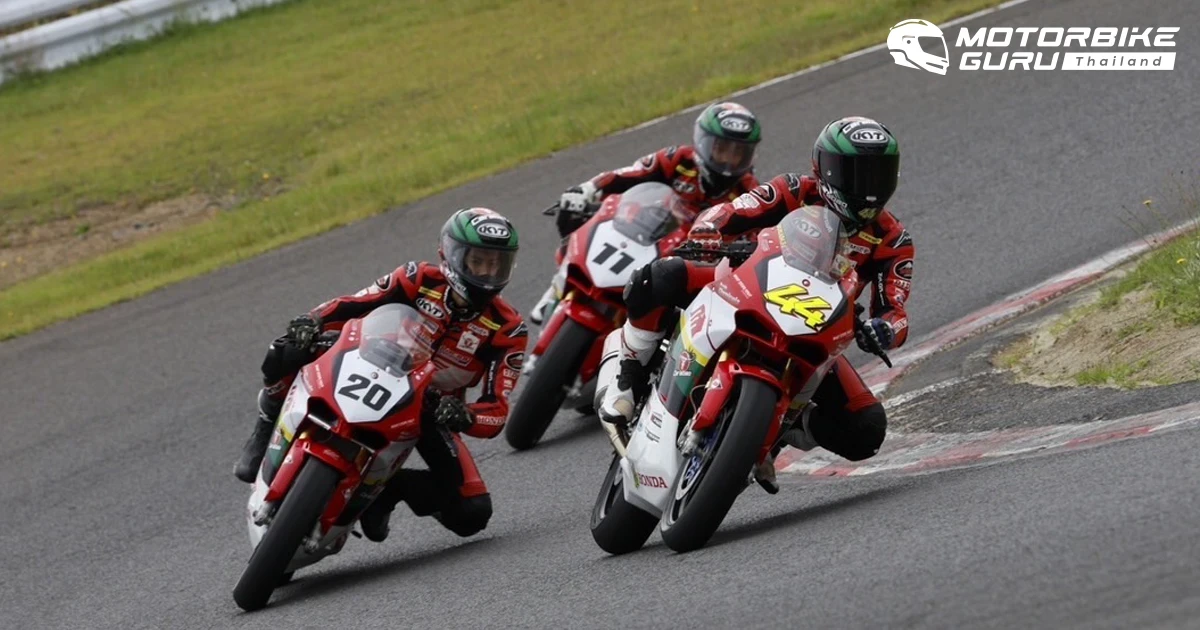 Honda CBR Series คว้าโพเดี้ยมในรุ่น AP250 และรุ่น SS600 ในศึก ARRC 2023 สนาม 3 ที่ญี่ปุ่น