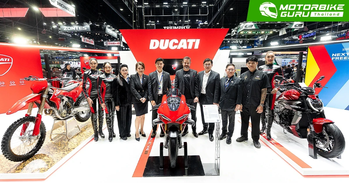 Ducati คัมแบ็กสุดยิ่งใหญ่ เปิดตัวไลน์อัป 2 รุ่นใหม่ และดีลพิเศษเฉพาะงาน Motor Expo 2025