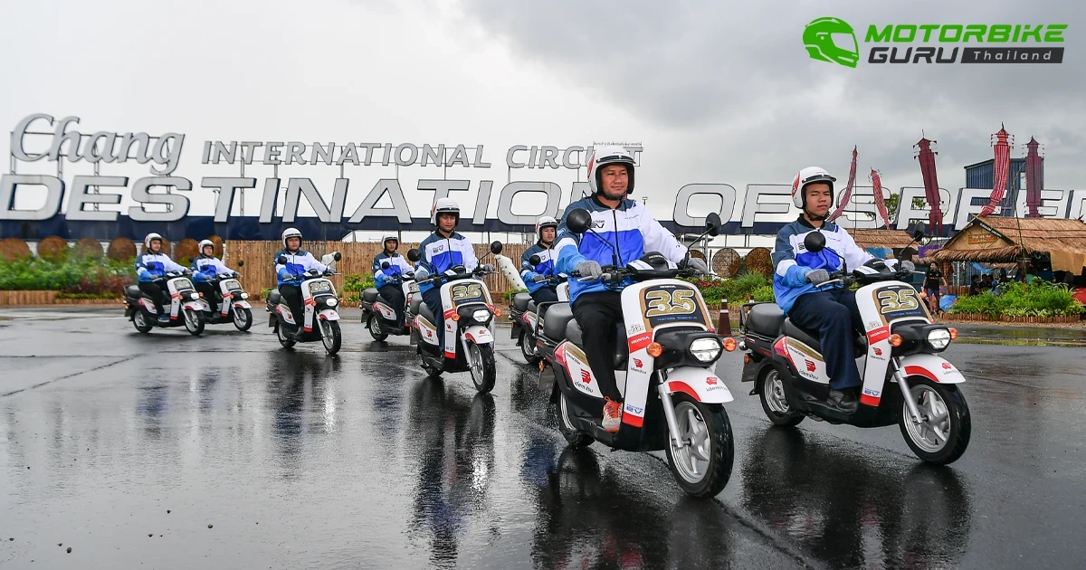 ไทยฮอนด้า ยกทัพ Honda BENLY e: ลุยบุรีรัมย์ ชวนชาวไทยร่วมเชียร์ ก้อง-สมเกียรติ ใน ThaiGP 2023