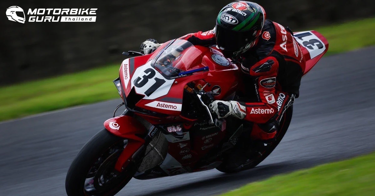 จิมมี่-บูรพา บิด Honda CBR600RR ประเดิมคว้าแต้มออลเจแปนที่ Autopolis ประเทศญี่ปุ่น