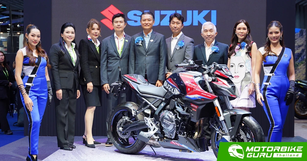 SUZUKI จัดเต็มกับตำนานบทใหม่ตอกย้ำว่าเราคือตำนานที่งาน MOTOR EXPO 2024