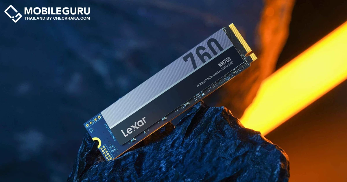LEXAR เปิดตัว NM760 M.2 2280 PCIe Gen4x4 NVMe SSD รุ่นใหม่ ตอบโจทย์นักเล่นเกมและมืออาชีพโดยเฉพาะ พร้อมประหยัดพลังงาน