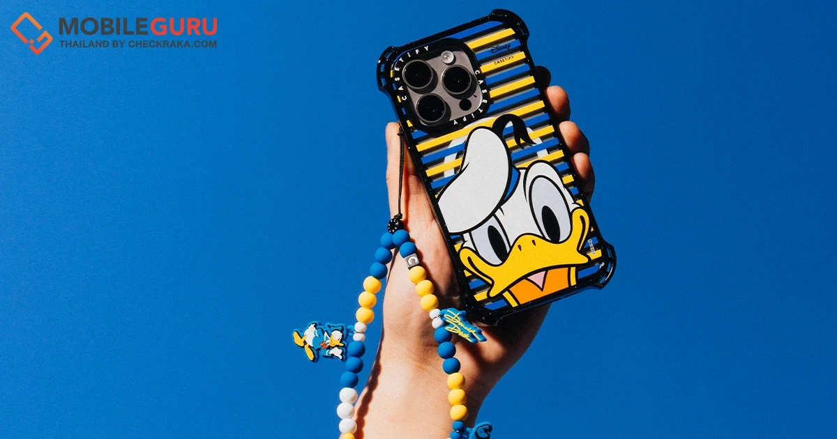 CASETiFY ฉลองครบรอบ 90 ปีของ Donald Duck ด้วยอุปกรณ์เสริมเทคโนโลยีมากมาย
