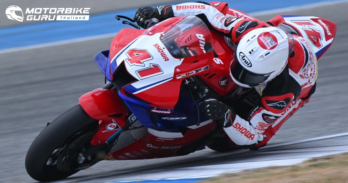 ฮอนด้า เรซซิ่ง ไทยแลนด์ ยกทัพ Honda CBR Series ลุยศึก เอเชีย โร้ด เรซซิ่ง สนามที่ 2 ที่ประเทศจีน