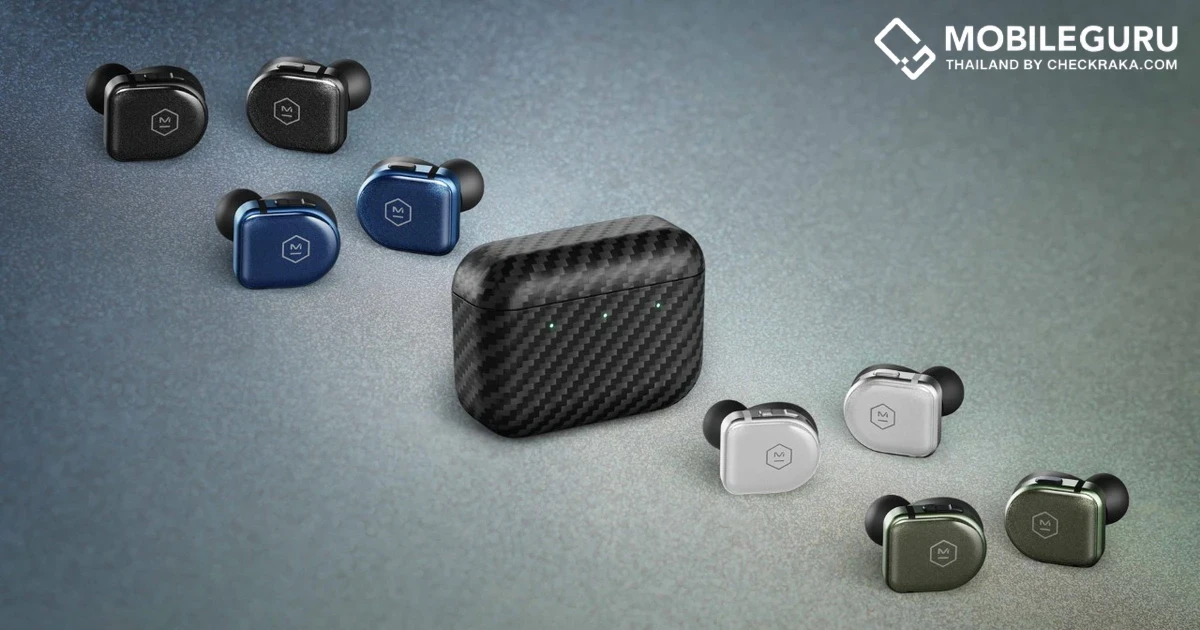 หูฟังทรูไวร์เลสแนวสปอร์ตสุดหรู สัญชาติอเมริกัน Master & Dynamic รุ่น MW08 Sport ANC วางจำหน่ายแล้วในราคา 14,900 บาท