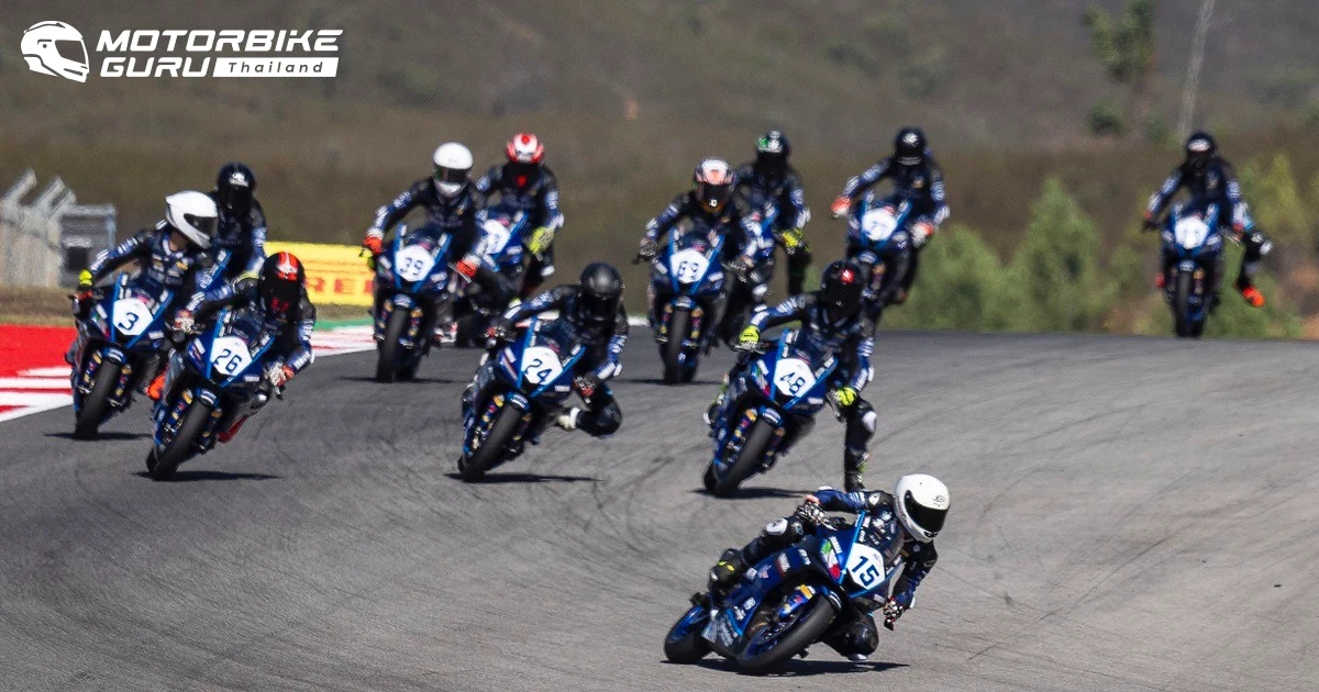 Yamaha สานต่อโครงการปั้นเด็กไทยสู่เวทีโลก ส่ง 2 นักบิด สัมผัสศึก Yamaha R3 bLU cRU European Super Finale 2023