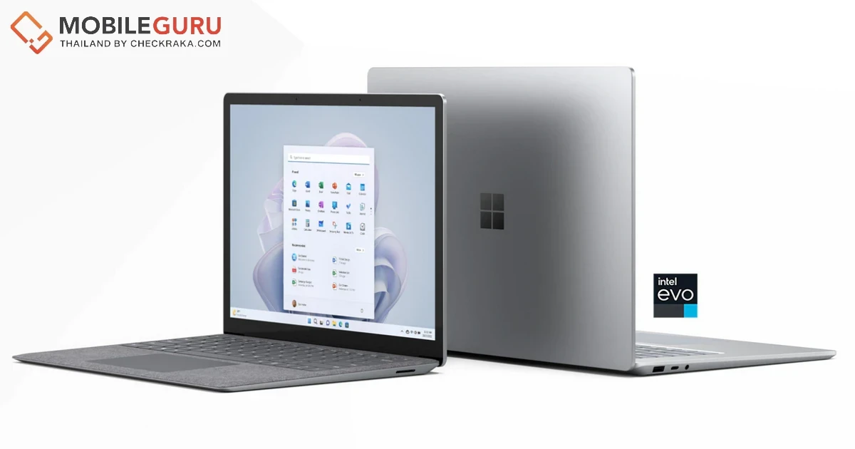 Surface Laptop 5 และ Surface Pro 9 ราคาเริ่มต้น 40,900 บาท วางจำหน่ายแล้วในประเทศไทย